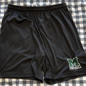 Men's Black Athletic Shorts